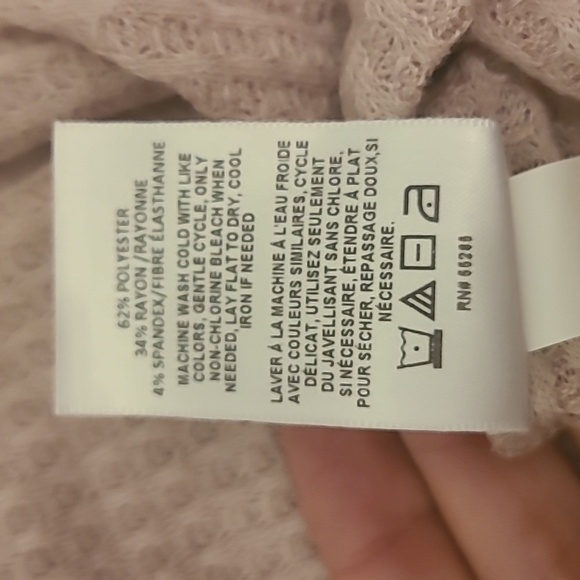 Express new without tags soft pink sweater tee - Picture 3 of 5